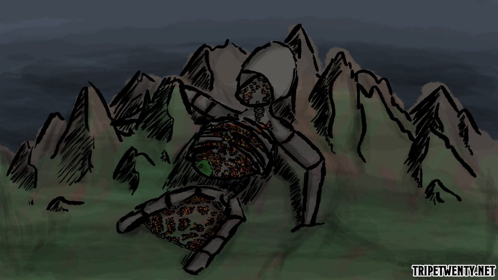 Darstellung der Stadt des Riesen